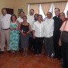 President Bugbee and Rev. Dr. Leonardo Neitzel visit with LCC's Central America missionaries