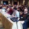 Delegates at work at the East District Convention