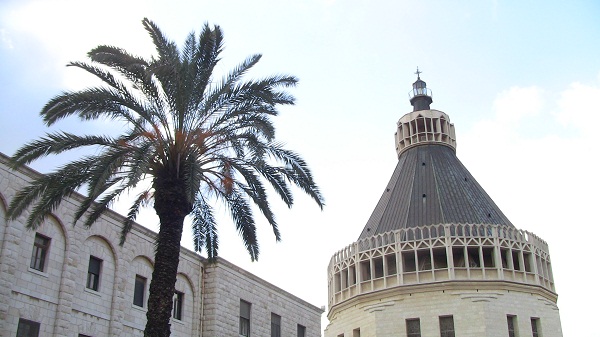 The church in Nazareth commemorating the Annunication to Mary.