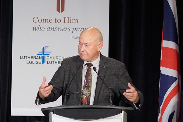 President Emeritus Ralph Mayan.