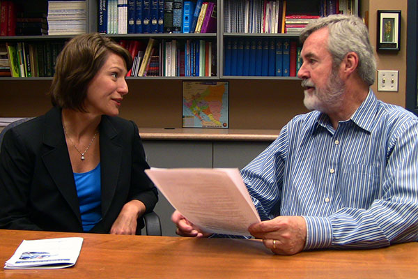 MOST Ministries Executive Director Carly Hatcher and Rev. Dr. Leonardo Neitzel