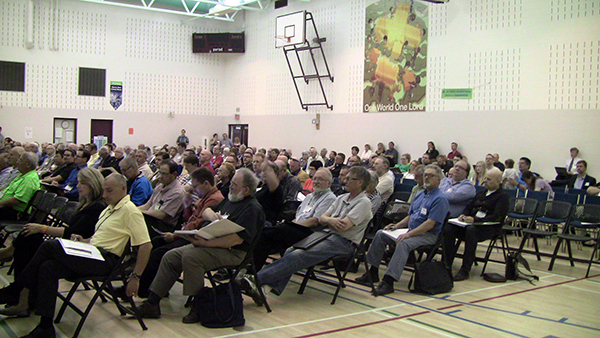 Delegates at the 2015 ABC District Convention.