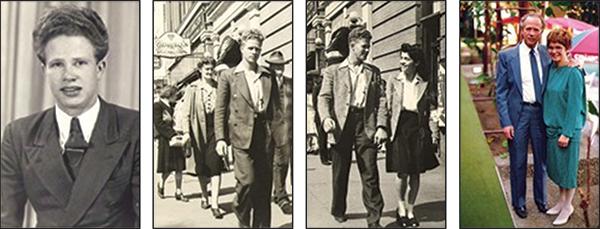 Carl and Ruth in earlier days.