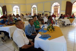 Delegates listen attentively during ILSN Convention sessions.