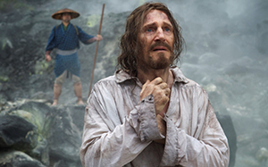 Liam Neeson in Silence.