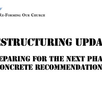 Restructuring Update: Preparing for the Next Phase—Concrete Recommendations