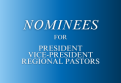 LCC announces nominees for President, Vice-President, and Regional Pastors