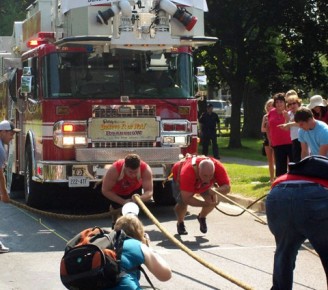 Lutheran pastor and son set world record for heaviest vehicle pull