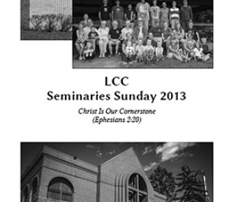 Seminaries Sunday resources now available