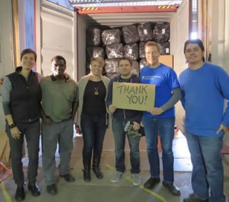 CLWR collects, ships sweaters for Syrian refugees