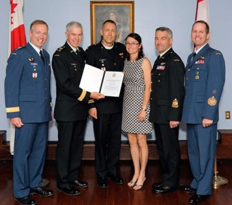 LCC chaplain receives one of the Armed Forces’ highest commendations