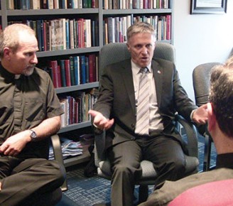 Australian Bishop meets with LCC leaders