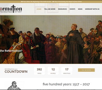 LCC launches Reformation anniversary website