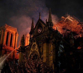 Prayers from our Lutheran Church for Paris after Fire at Notre Dame