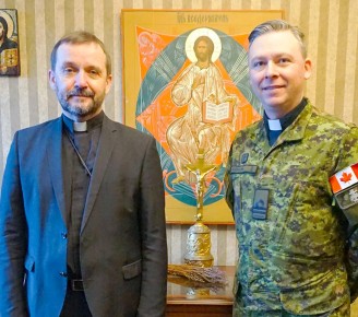 LCC military chaplain conducts Religious Leader Engagement with ELCL archbishop
