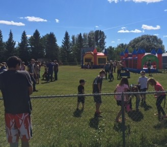 A block party brings the community together