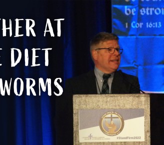 Rev. Dr. Maxfield presents convention essay: “Luther at the Diet of Worms” 