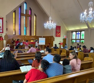 Pentecost at de l’Ascension in Montreal