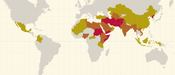 2017 World Watch List ranks most dangerous countries for Christians ...