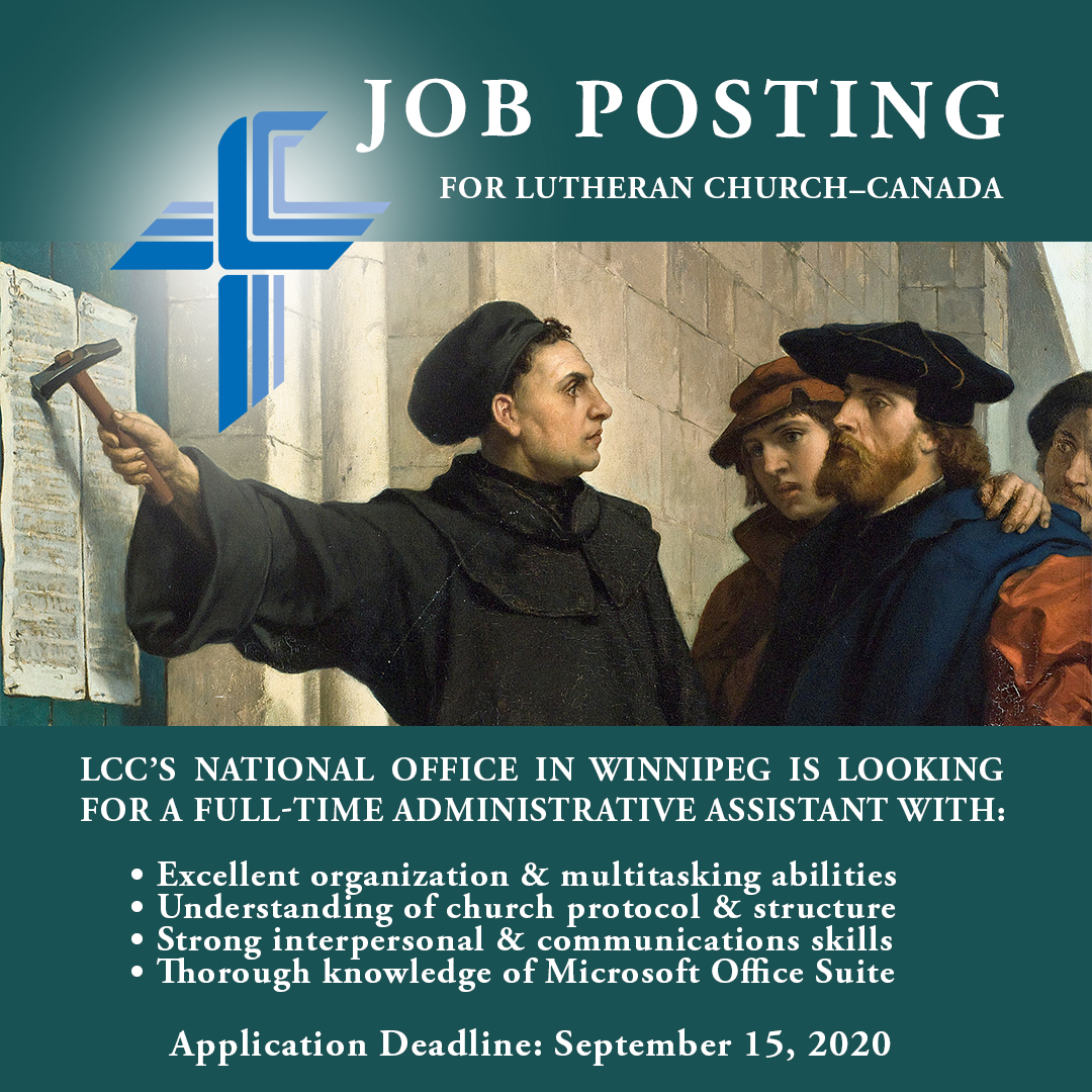 LCC national office seeking fulltime administrative assistant The