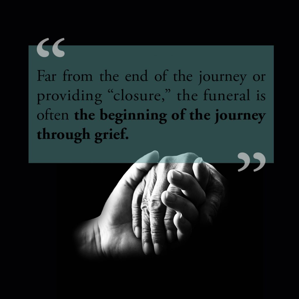 grief is a long journey
