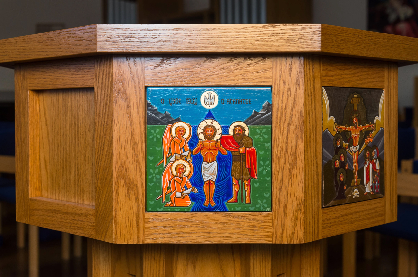 New artwork added to CLTS catechetical baptismal font The Canadian