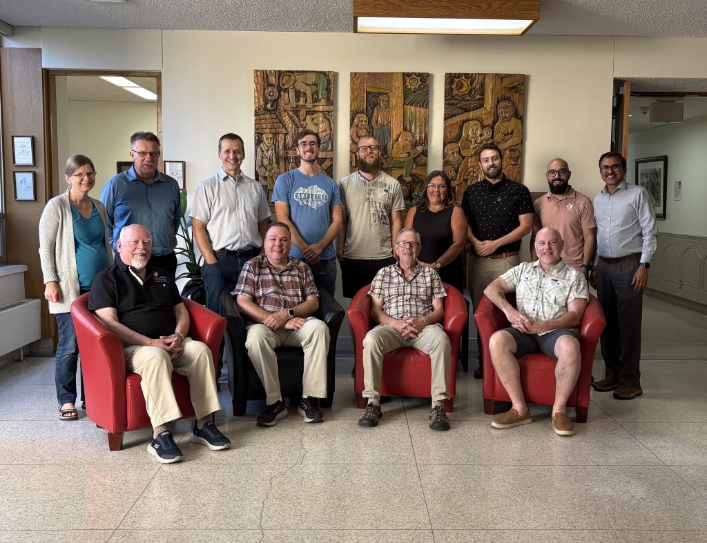 Faculty and students the Concordia Lutheran Seminary's Opening Retreat.