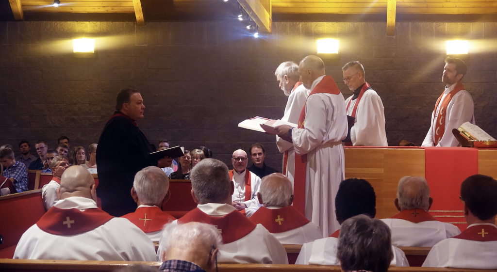 Installation of President Kraemer.