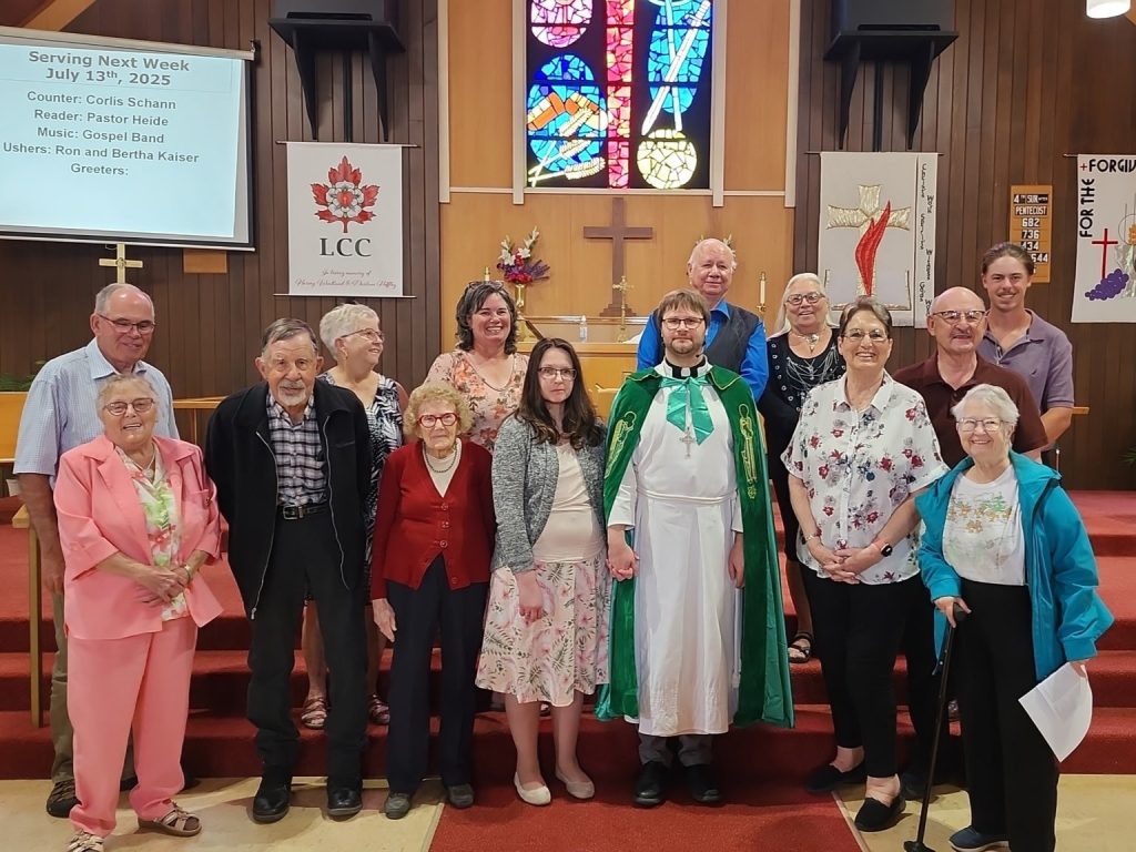 Members of Cypress Lutheran Parish.