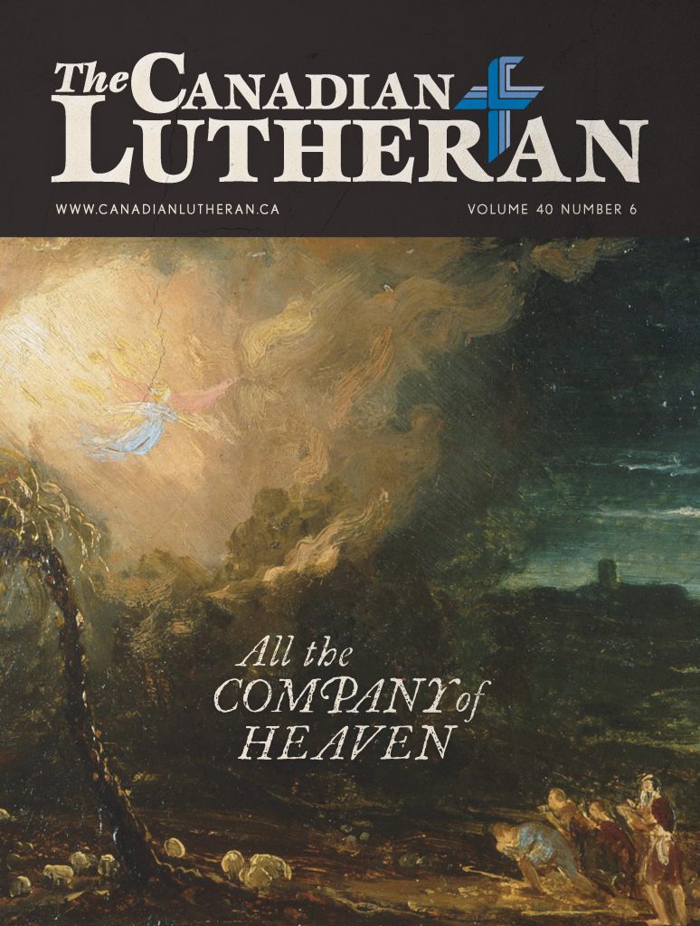 Cove of the November/December 2025 issue of The Canadian Lutheran