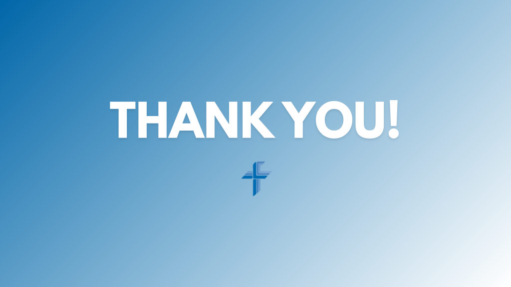 Thank you for your voice in Synod Communications